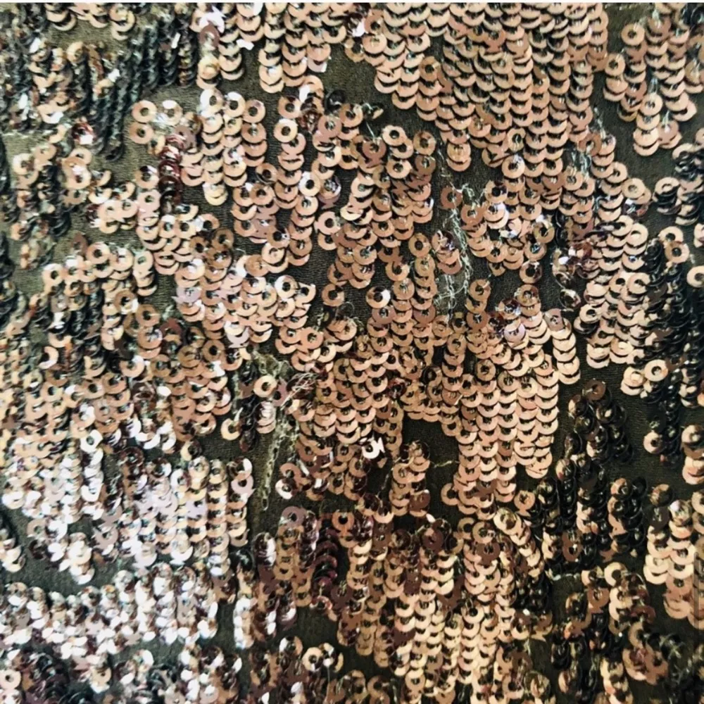 Sequin Brown Valerie Draped Dress size 8 - Image 4