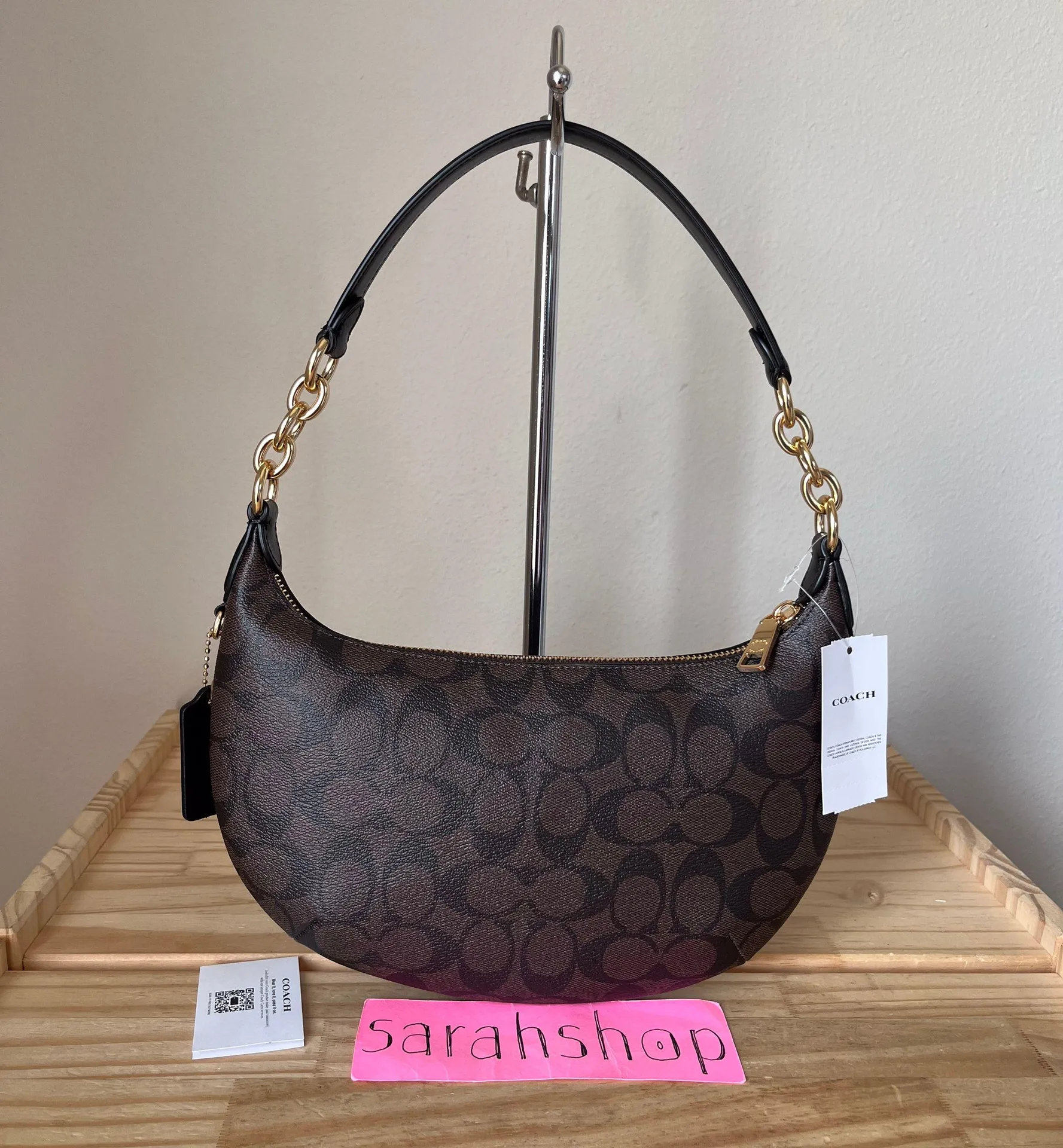 Coach Purse And Wristlet Set - Image 13