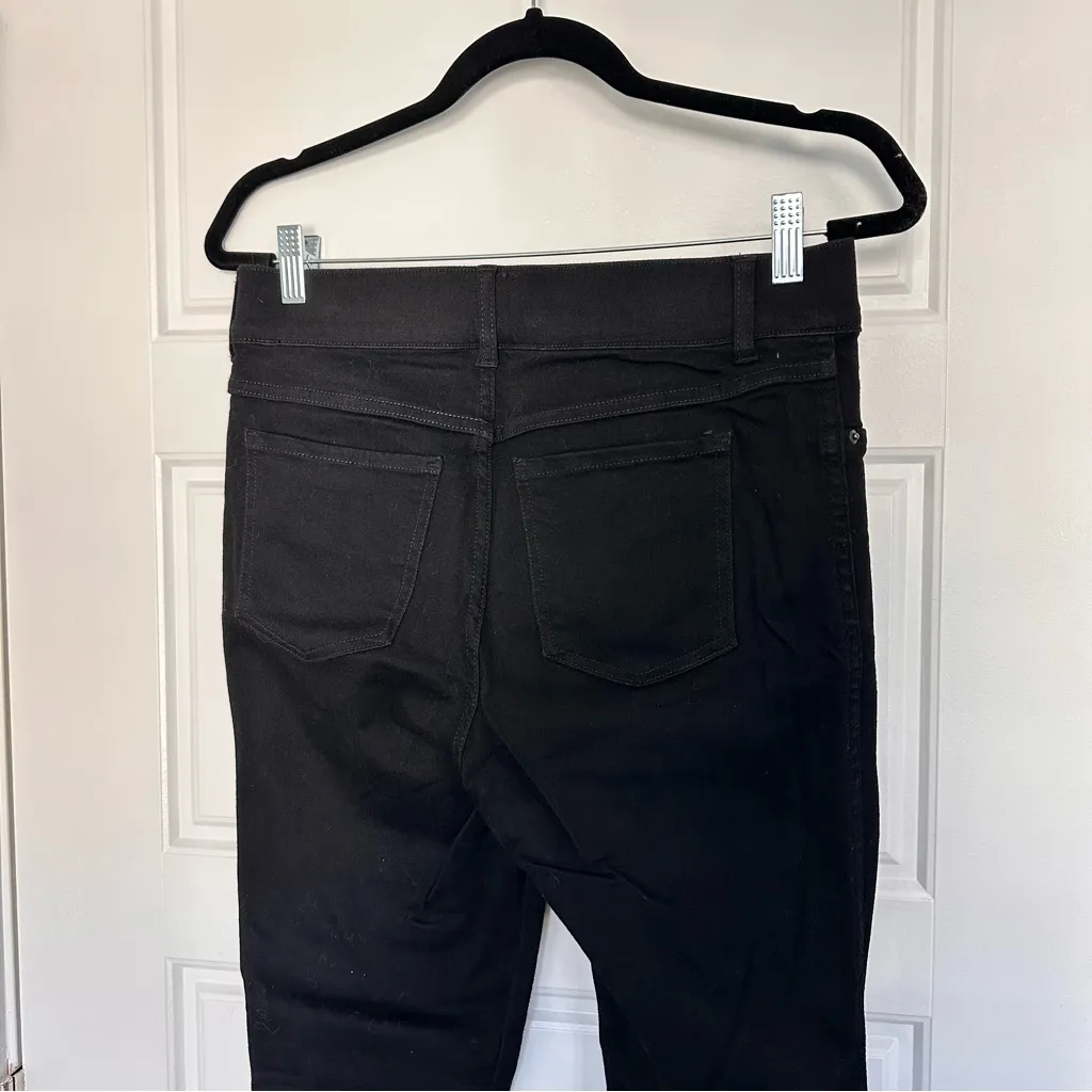 SPANX EveryWear Ankle, Pull-On, Skinny Jeans, Black, Size Medium - Image 7