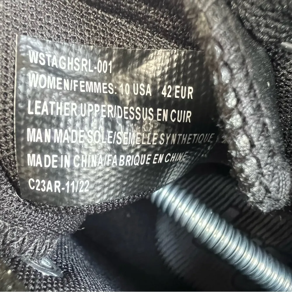 Women's Stagger Leather Hi Slip Resistant Sneaker Size 10 SKU#24540 - Image 10