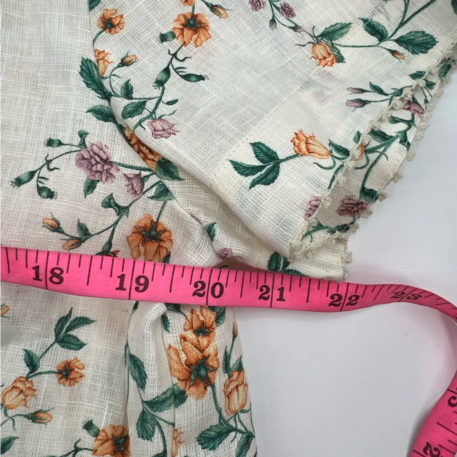 NWT Agua by Agua Bendita Virtuosa Chinesis Linen Shirt Sz S Yellow - Image 8