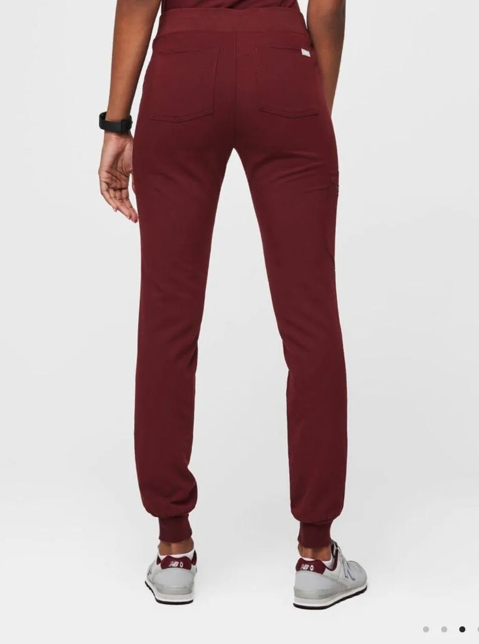 Scrubs Zamora Jogger Pant Burgundy - Image 2