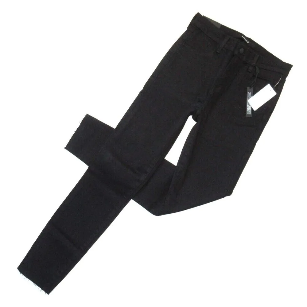 NWT J Brand Alana in Vesper Black High Rise Crop Skinny Stretch Jeans 26 - Image 4