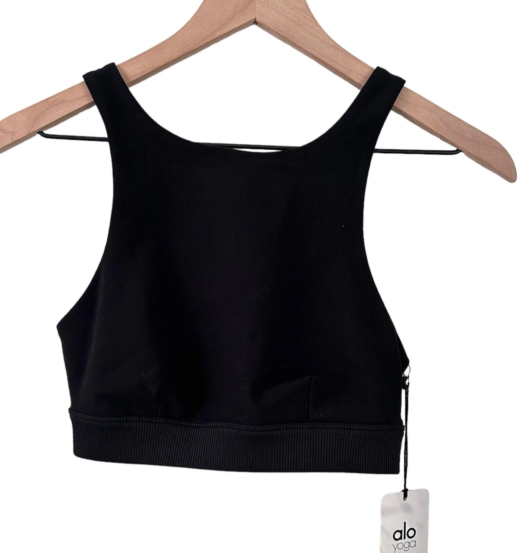 Alosoft Iconic 90's Bra - Black  XS NWT ( SOLD OUT) - Image 4