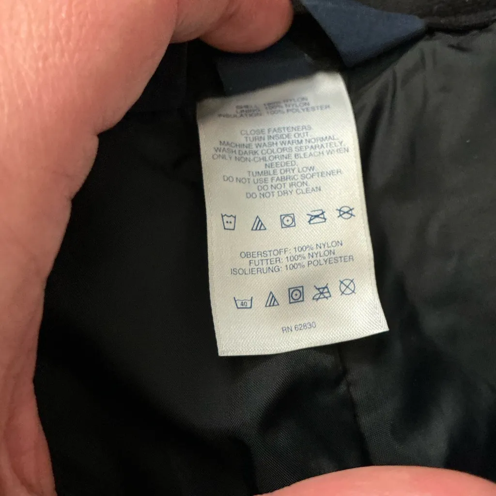 LANDS END squall snow / ski pants ☃️❄️ Black Size 1X - Image 10