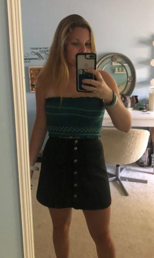 Black Jean Skirt  - Image 4