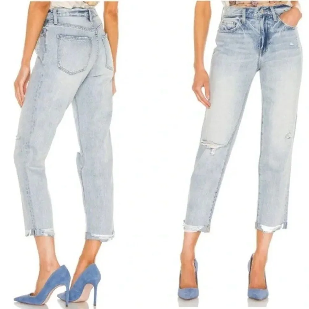 NWT PISTOLA Presley High Rise Relaxed Roller Jeans Size 29 Revolve - Image 10
