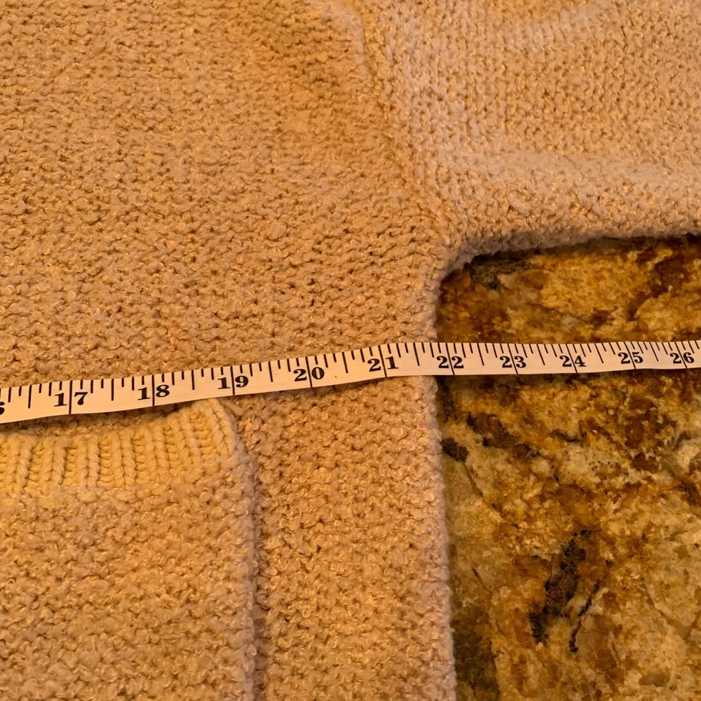 Altar'd State Sherpa Sweater Womens Small S Cream Chunky - Image 7