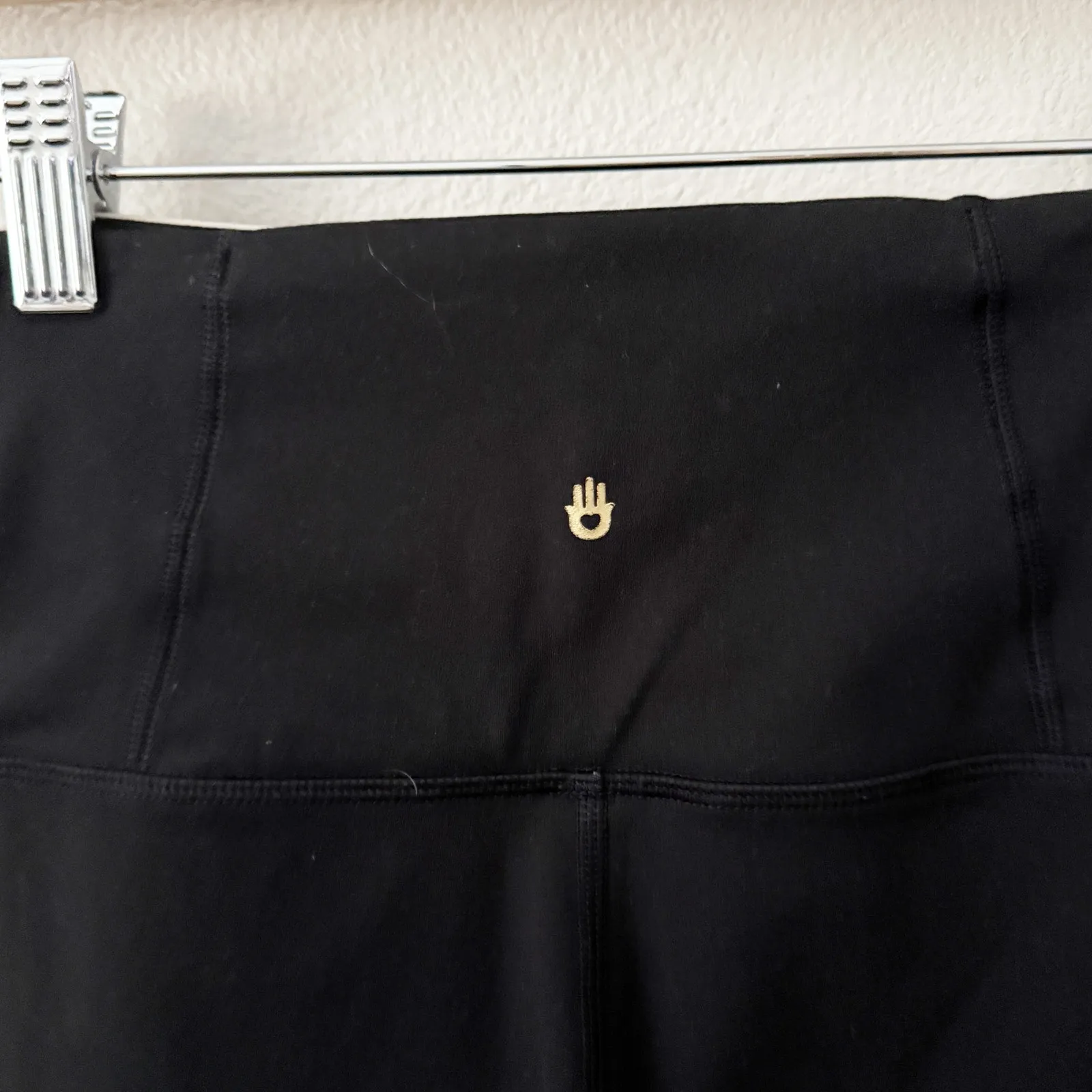 SPIRITUAL GANGSTER | Leighton Legging Ivory Cream Black Cropped Ankle | Small - Image 5