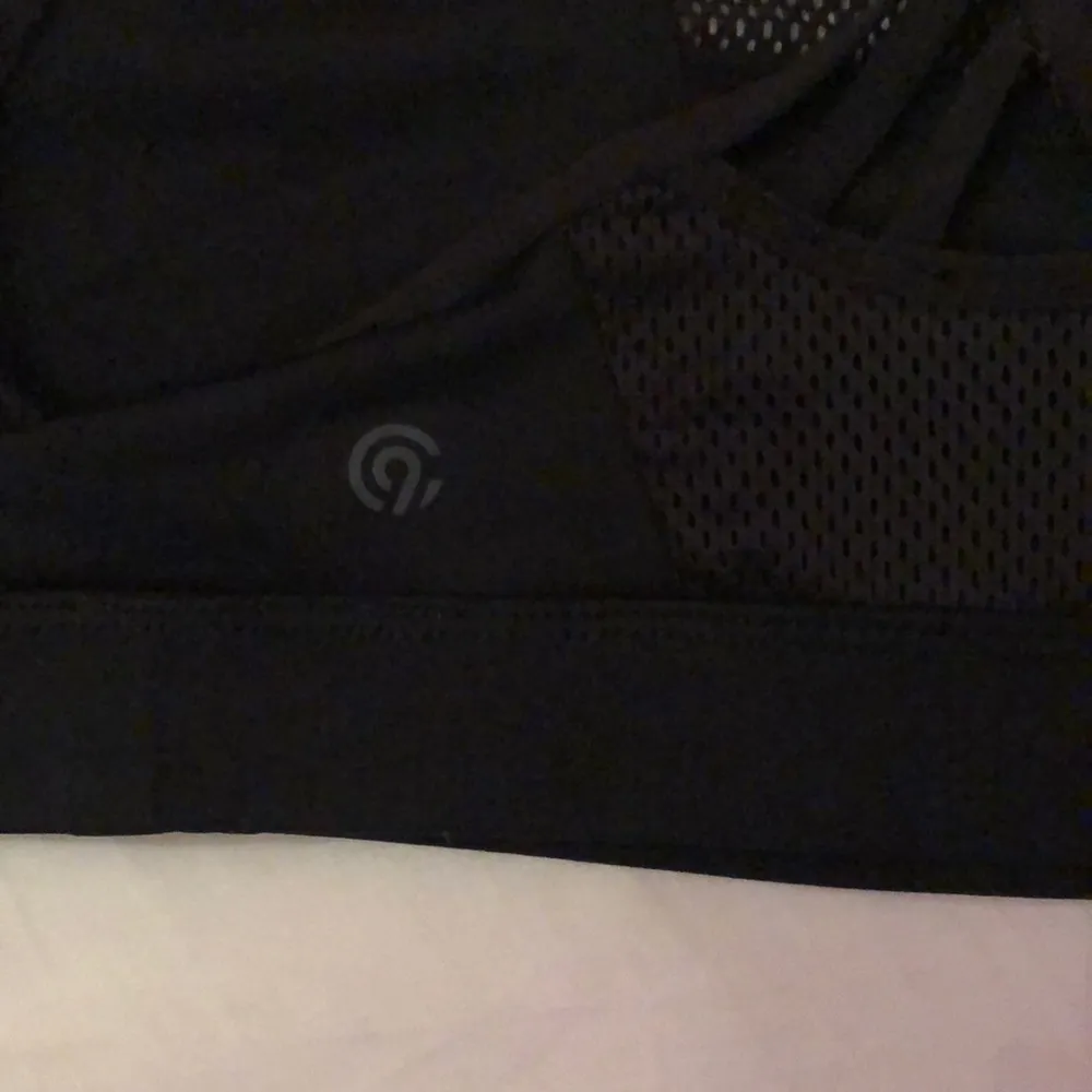 Simple Black Sports Bra - Image 3