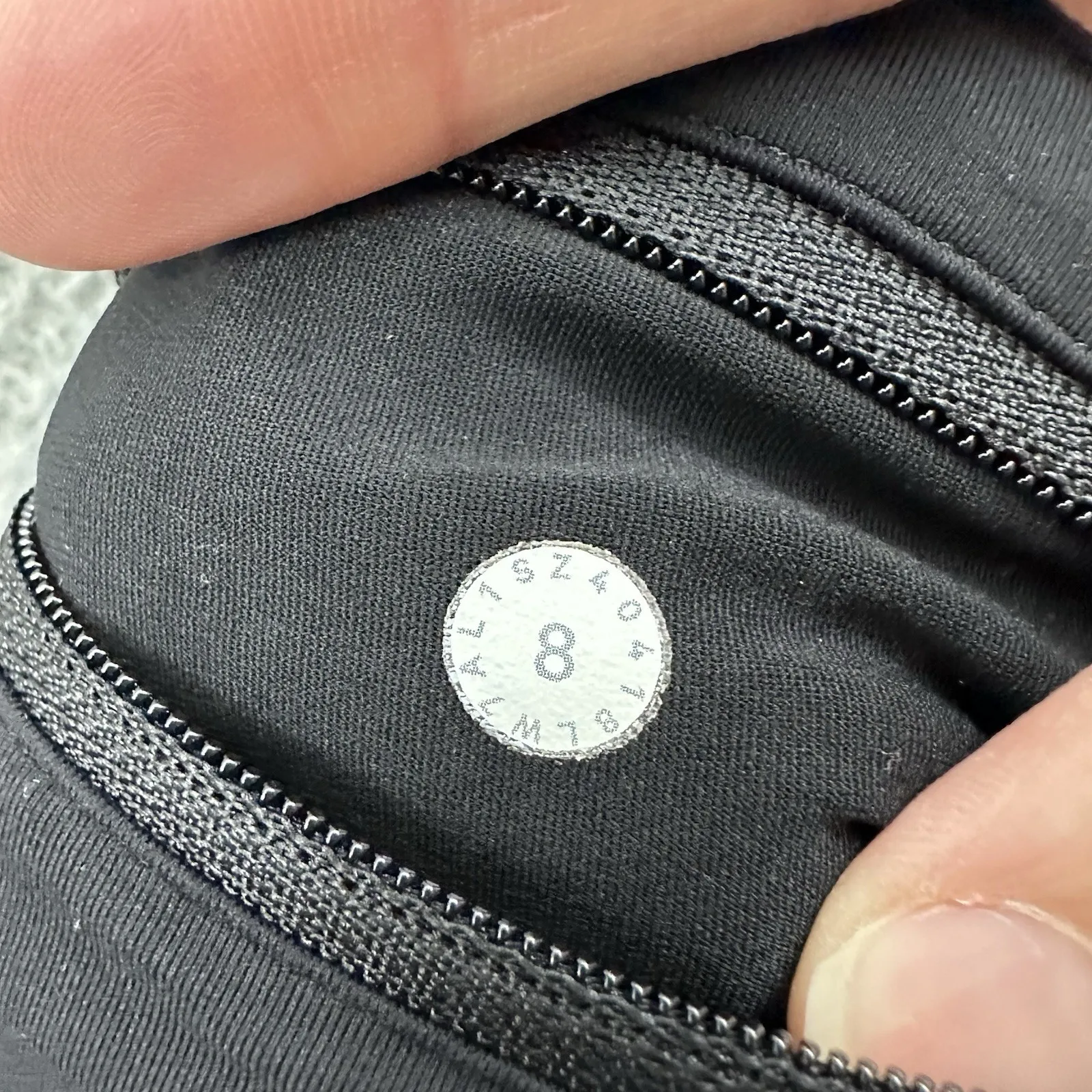 Lululemon Run Times Shorts‎ Low Rise 4" Luminosity Foil Black Athletic Running 8 - Image 7