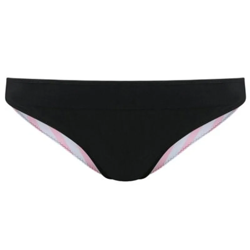 Heidi Klein BB Striped Reversible Hipster Bottom Pink Black Stripe Small - Image 2