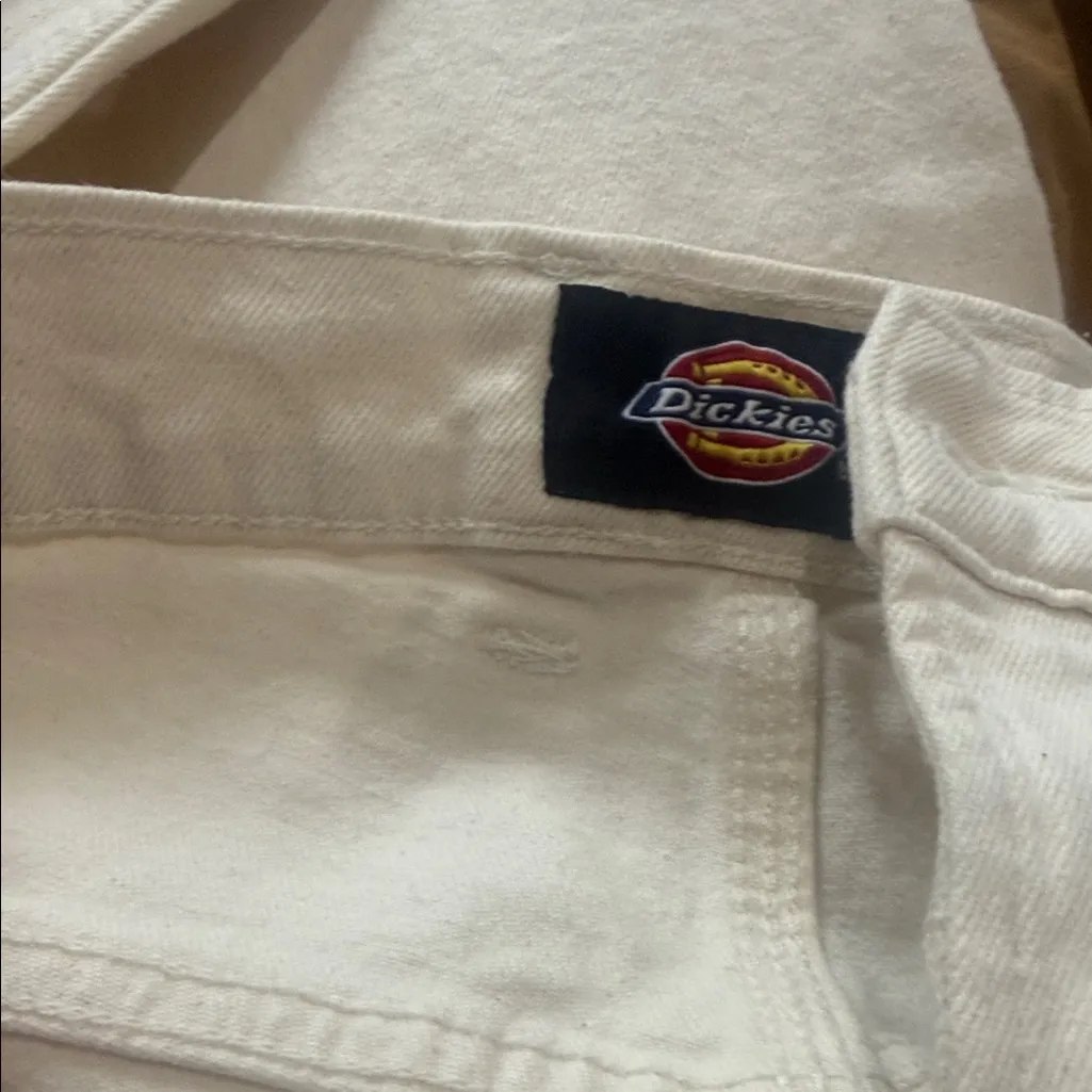 NWT DICKIES Women's Thomasville Relaxed Fit Jeans Natural SZ-8 - Image 5