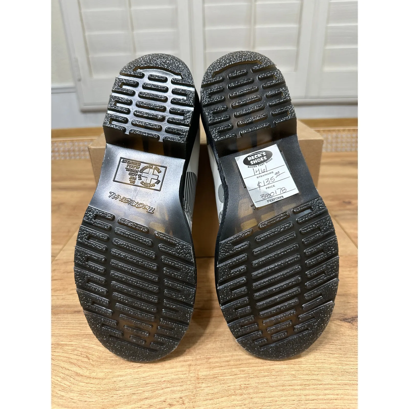 Dr. Martens Docs 1461 Women's Polka Dot Smooth Leather Oxford Shoe 5 Ladies NWOB - Image 11