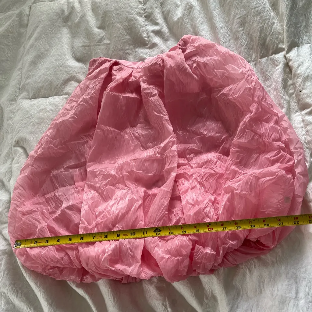 Zara Pink puffy Skirt - Image 9