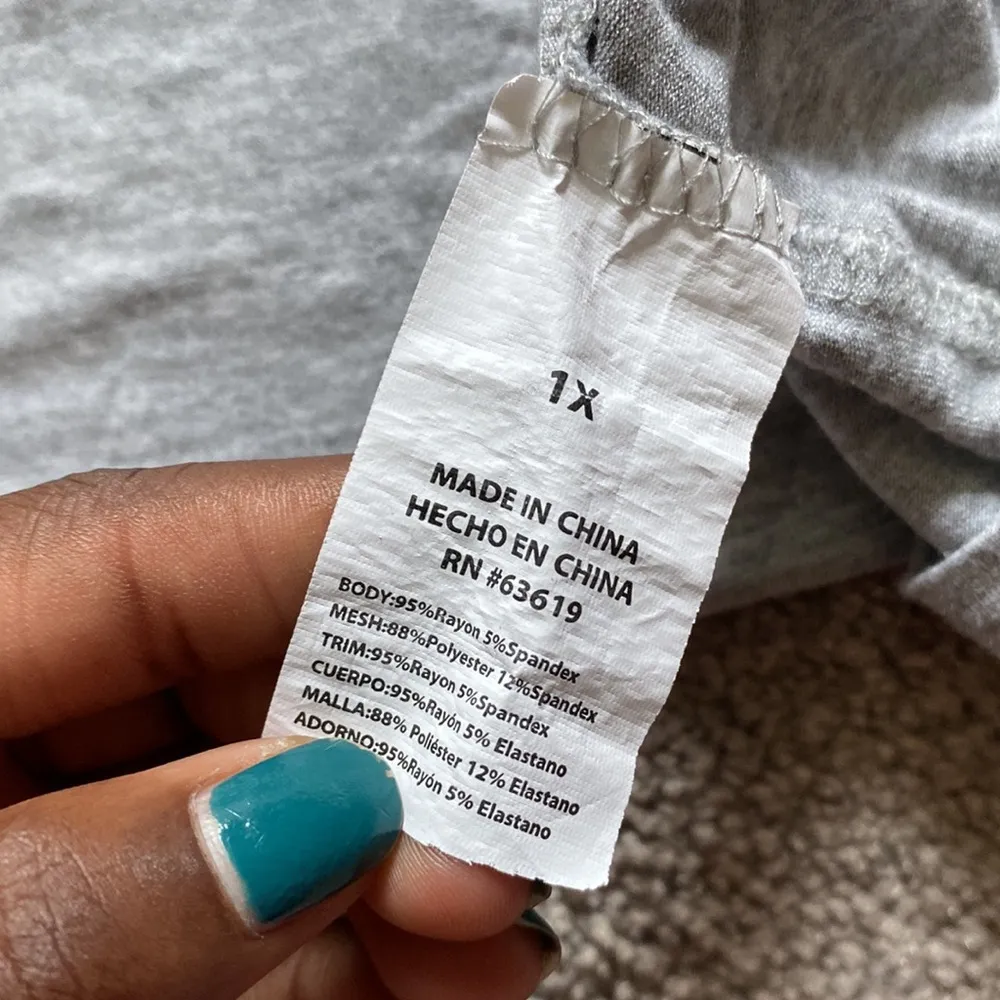 Bebe Sport Top SIZE 1X 7️⃣9️⃣ - Image 4