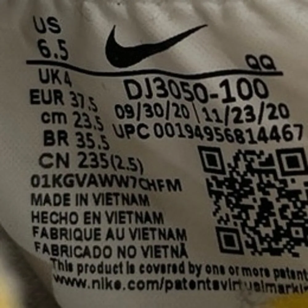 Nike Blazer Mid 77 White Lace Up Leather Trainers Walking Sneakers Shoes Sz 6.5 - Image 5