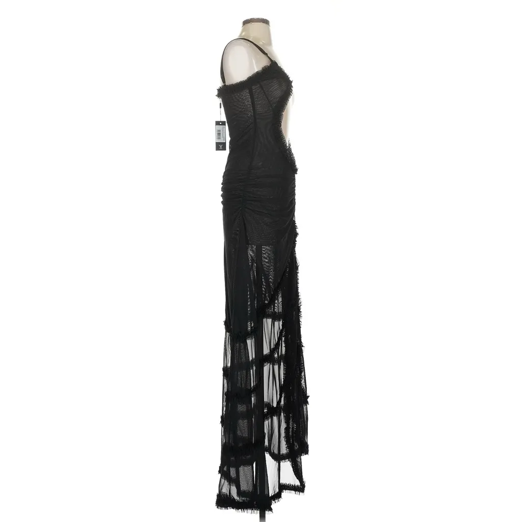 Jaded London Black Maxi Fatale Dress in Black NWT - Image 5