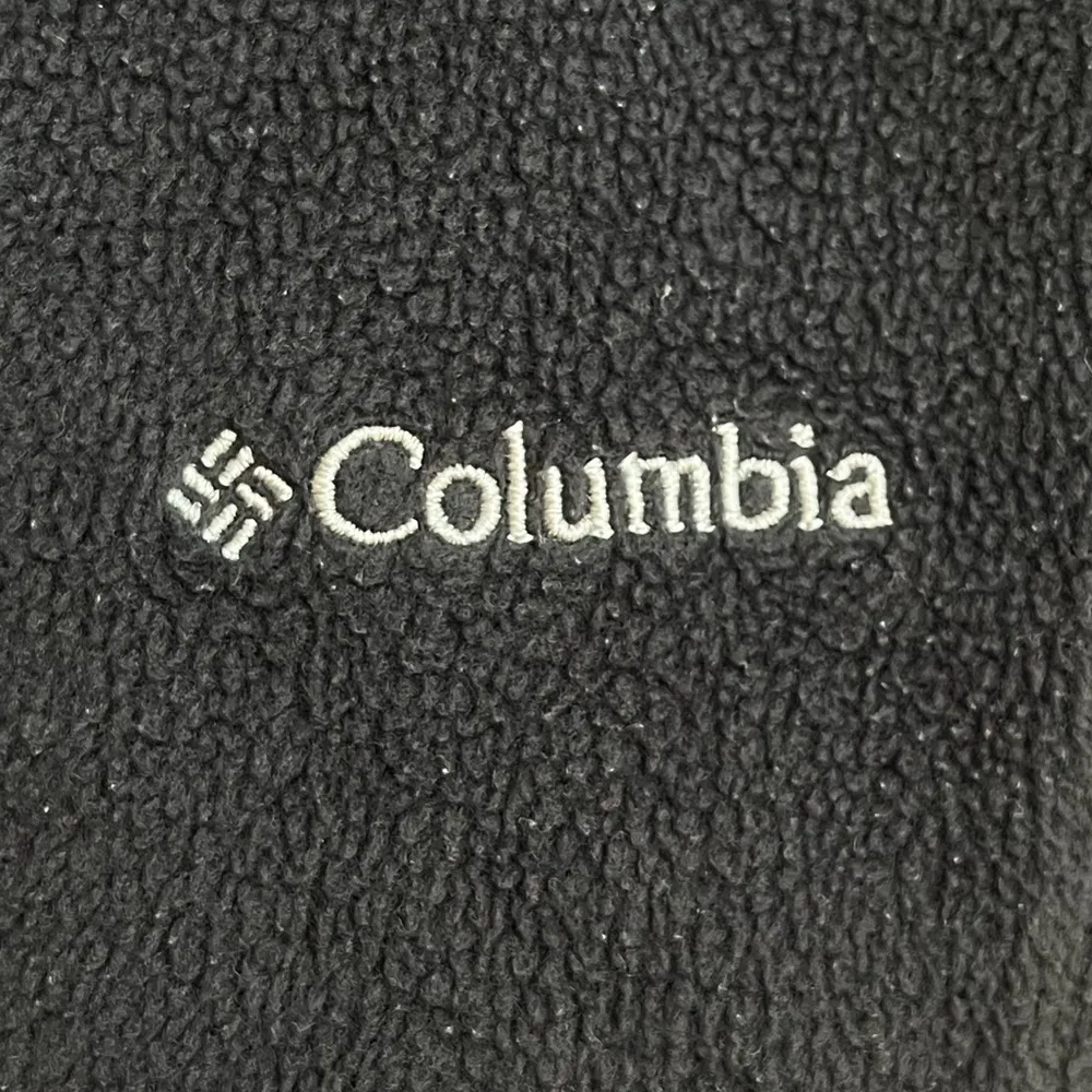 Columbia  Fleece Zip Up Jacket Black Size Medium - Image 3