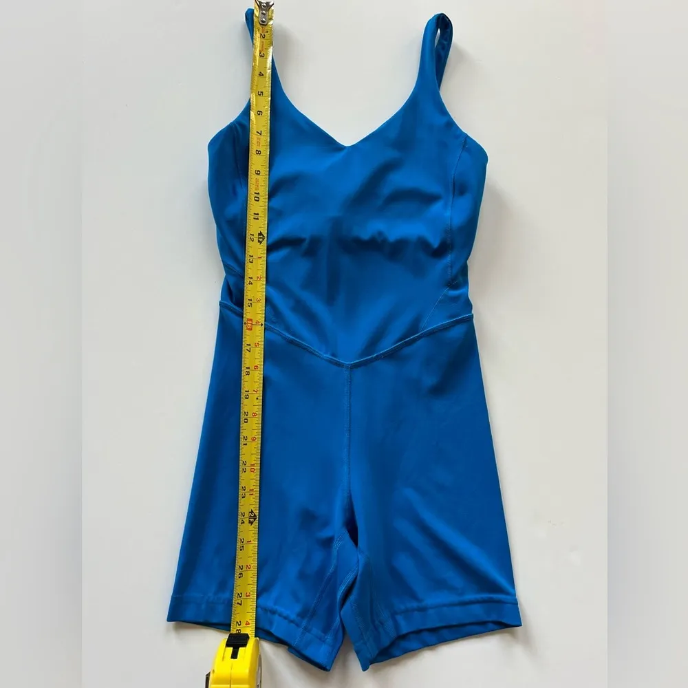 Lululemon  athletica Align Onesie 8” Poolside -Size 4 - Image 5