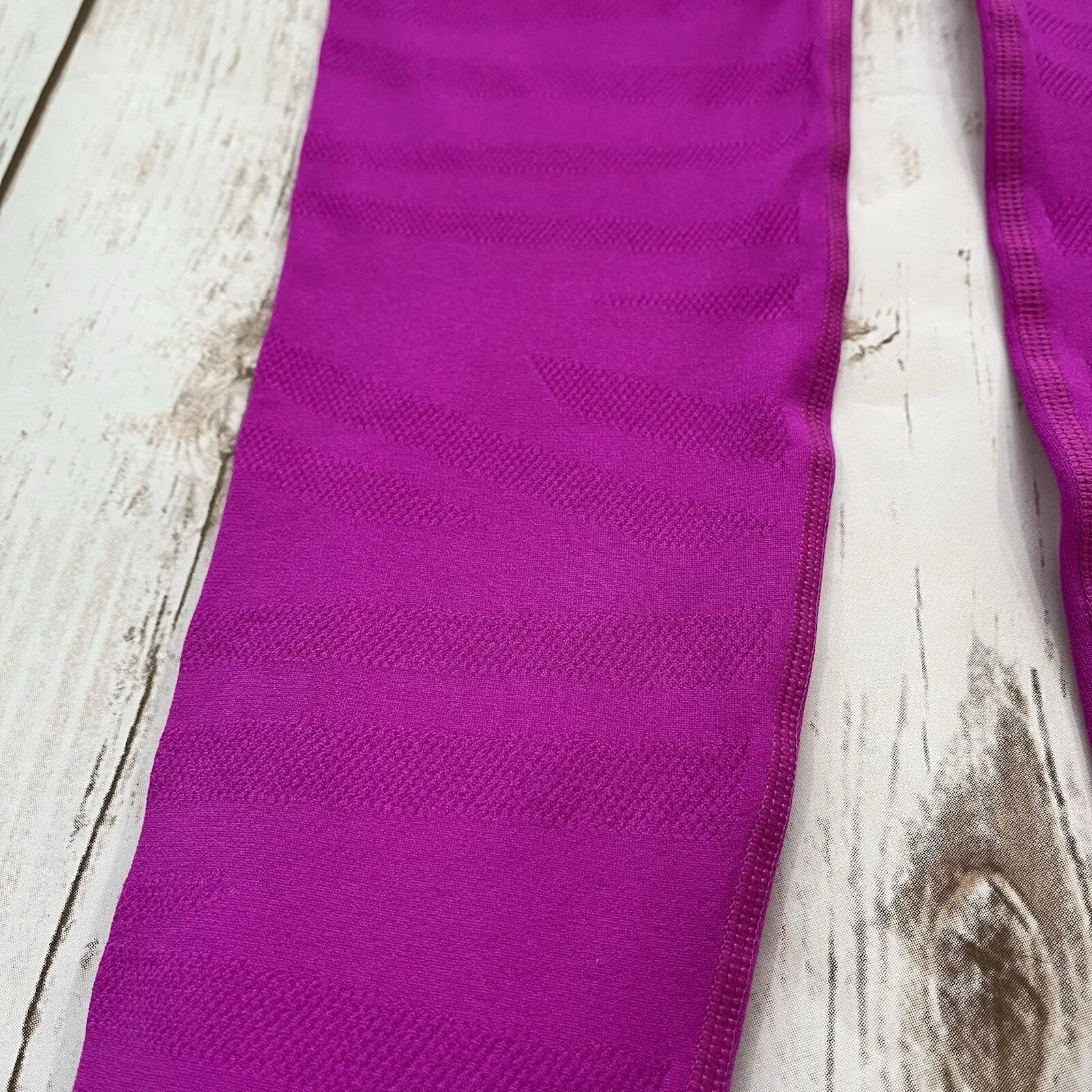 Fabletics Sculpt Knit High Waist Leggings Women L 10 Pink Compression Athletic - Image 6