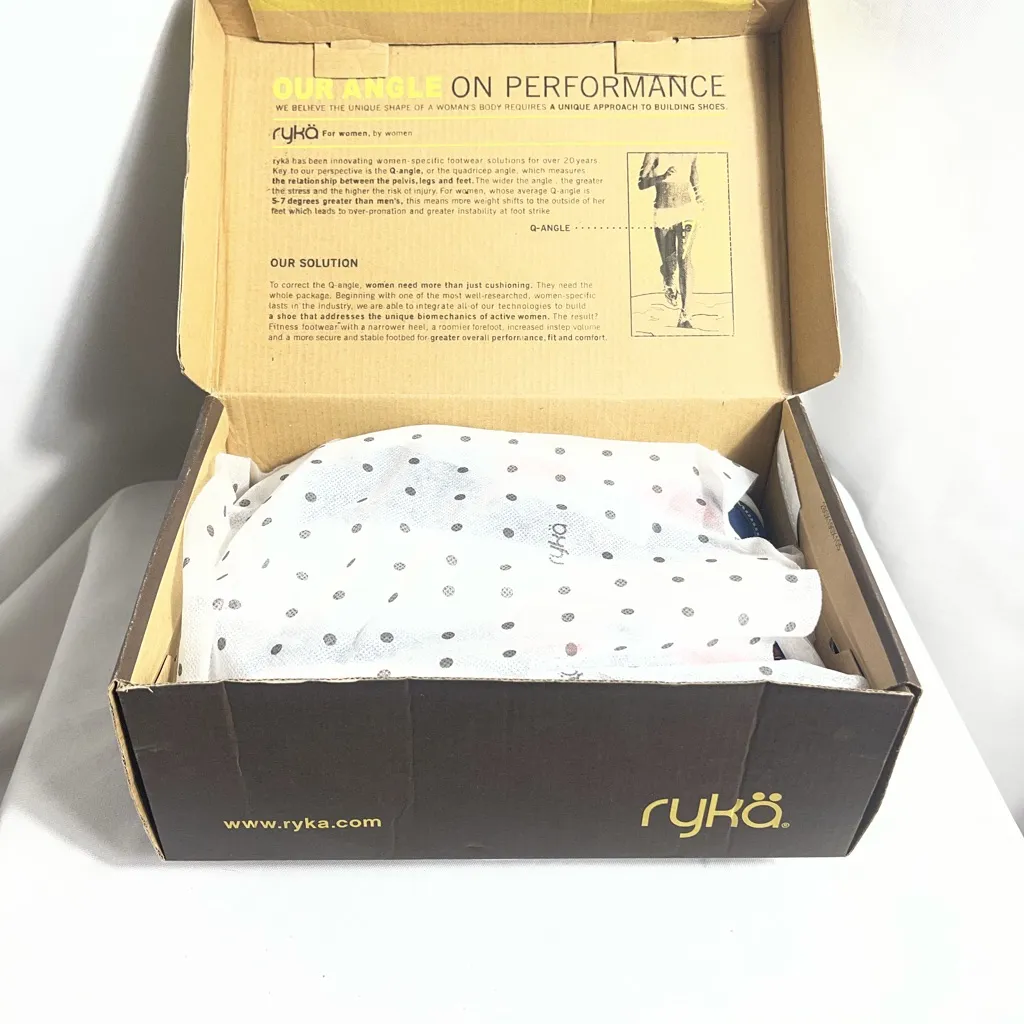 Ryka Womens Navy Blue Boat Shoes Size 7 Lace Up Comfort Casual Sneakers NIB - Image 12