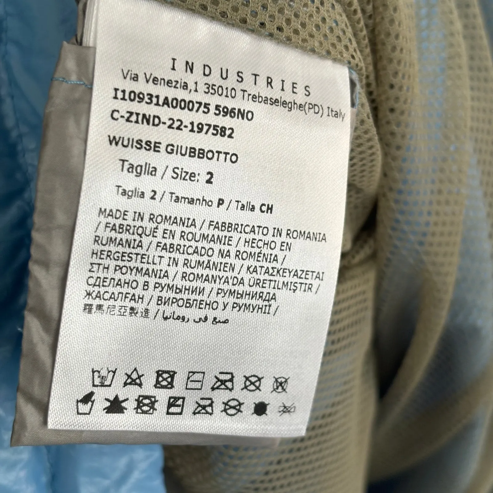 Moncler Wuasse‎ Jacket Windbreaker Full Zip NWT - Image 12