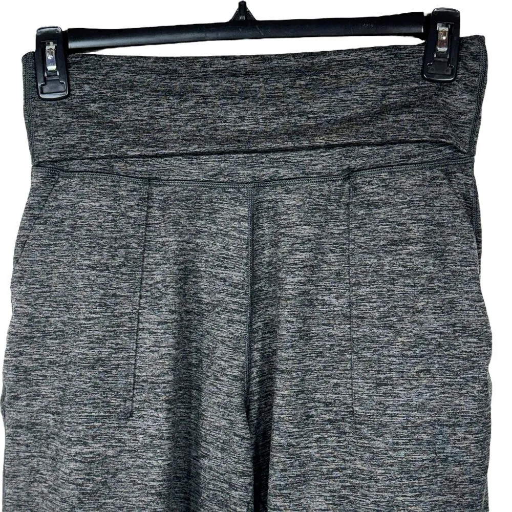 Offline by Aerie Medium LONG Joggers Heathered Foldover Waist Stretch Pockets - Image 2