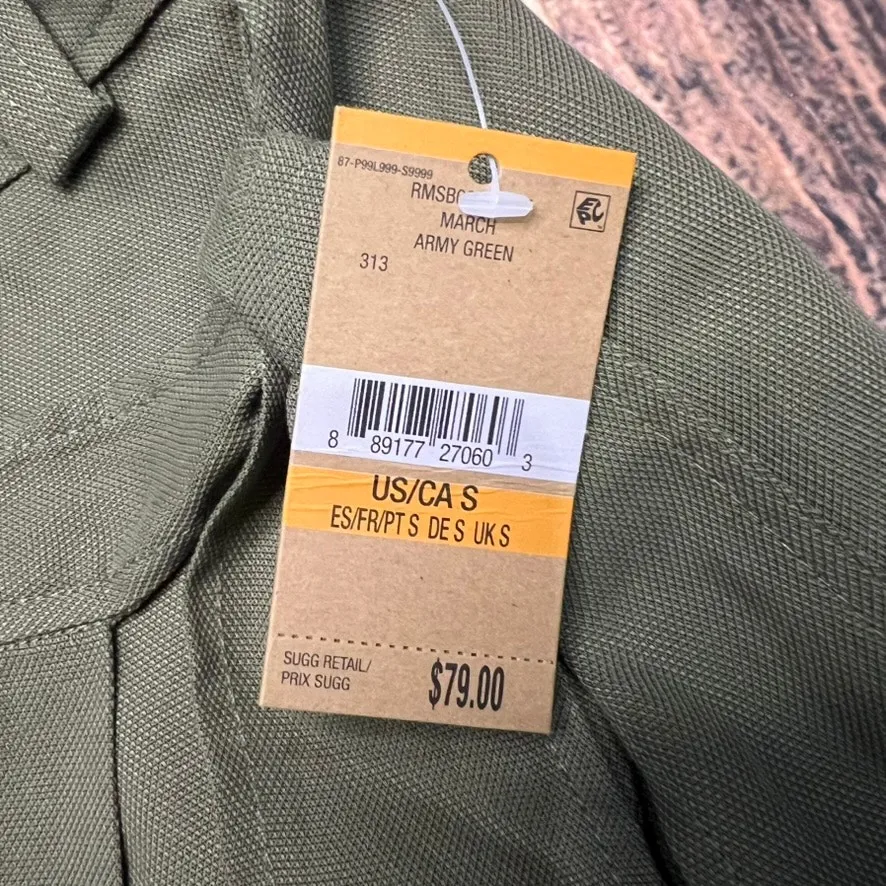 NWT Rachel Rachel Roy Women's Asymmetrical‎ Mini Skort Green Size Small Casual - Image 2