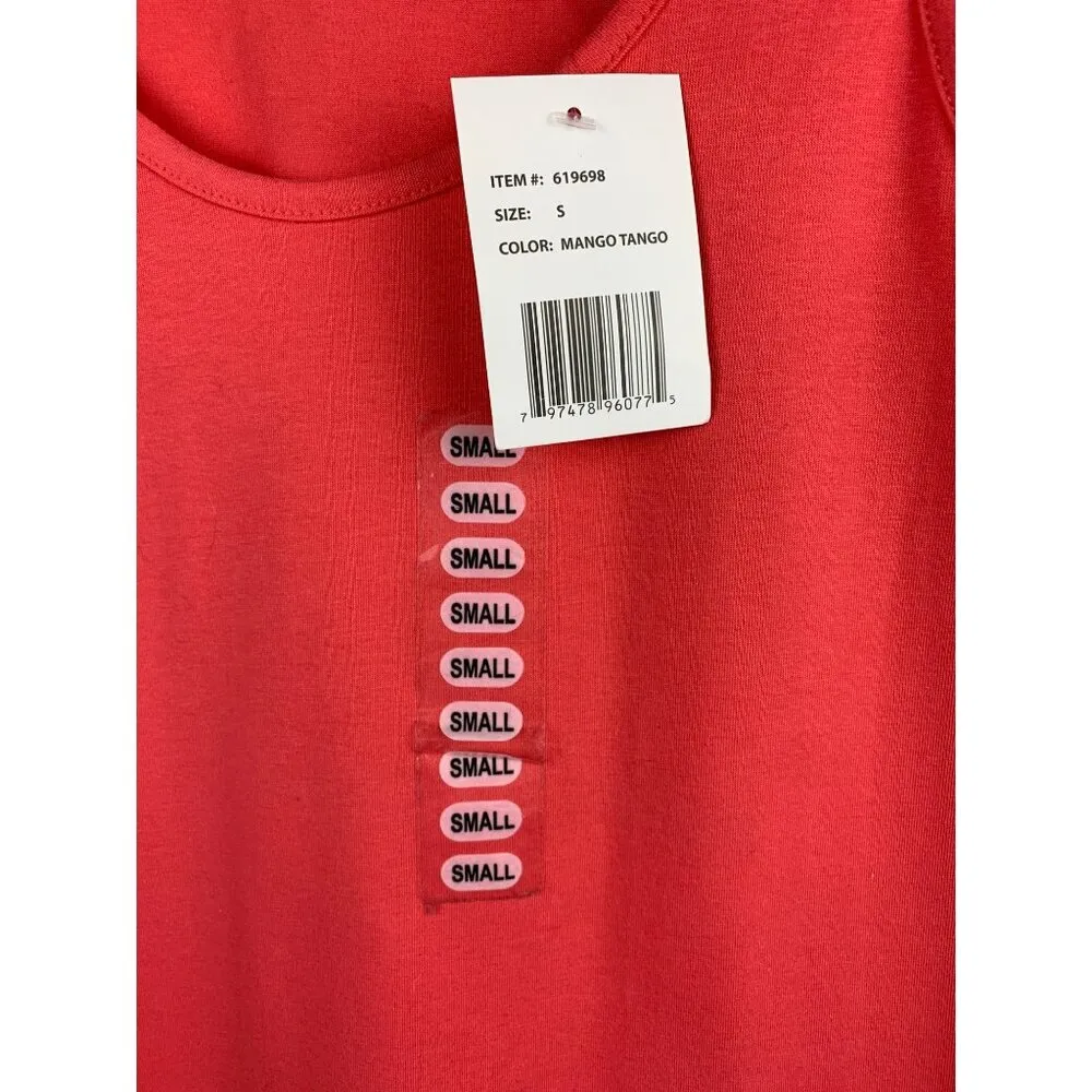 Eight Eight Eight Womens Tank Top S Mango Tango - Image 4