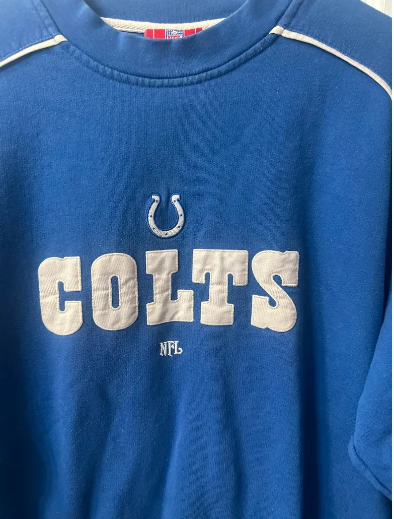 Vintage  Indianapolis Colts Crewneck Sweatshirt - Image 3