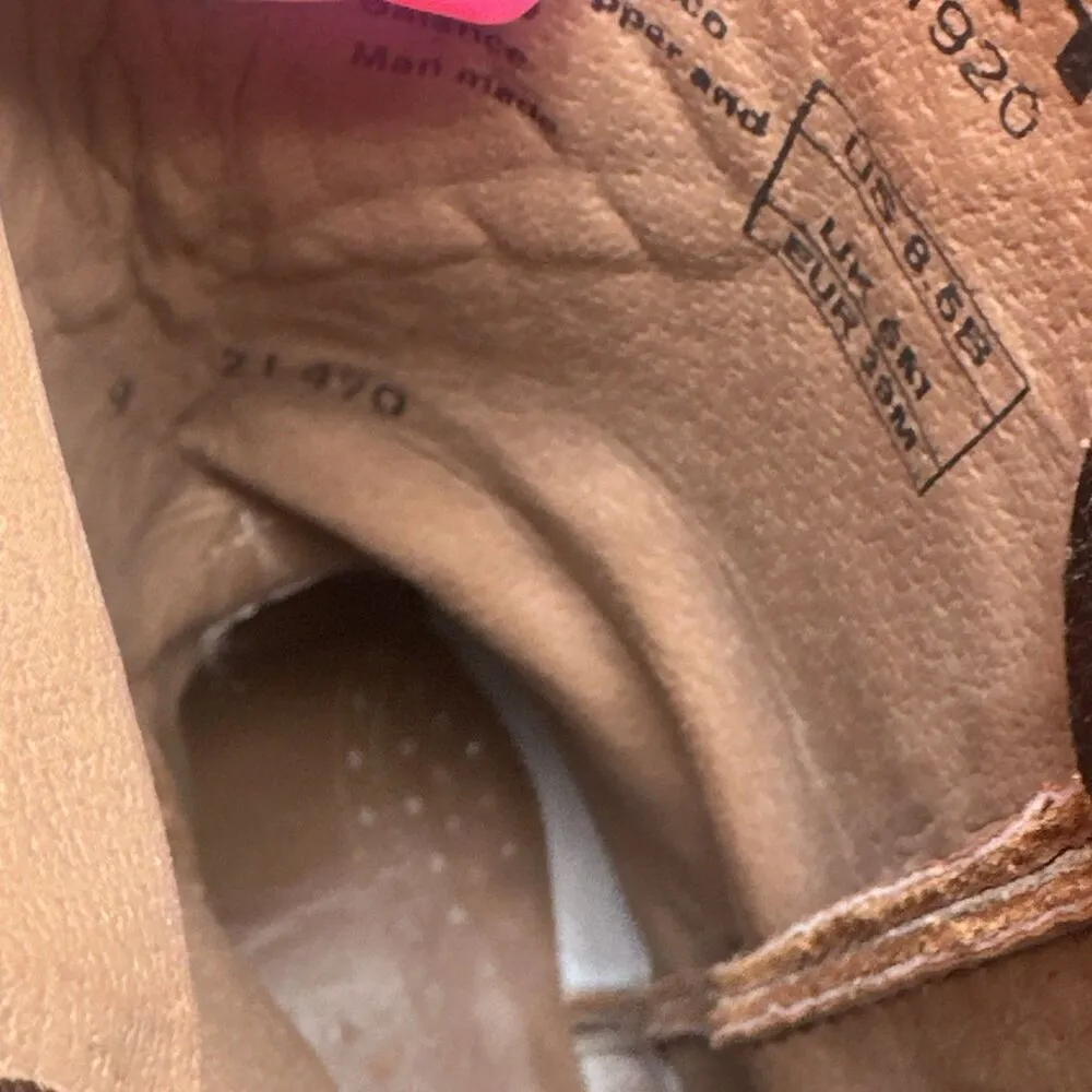 Ariat “Bright Light” Western Snip Toe Boots 10011920 Mahogany Leather Sz 8.5 - Image 2