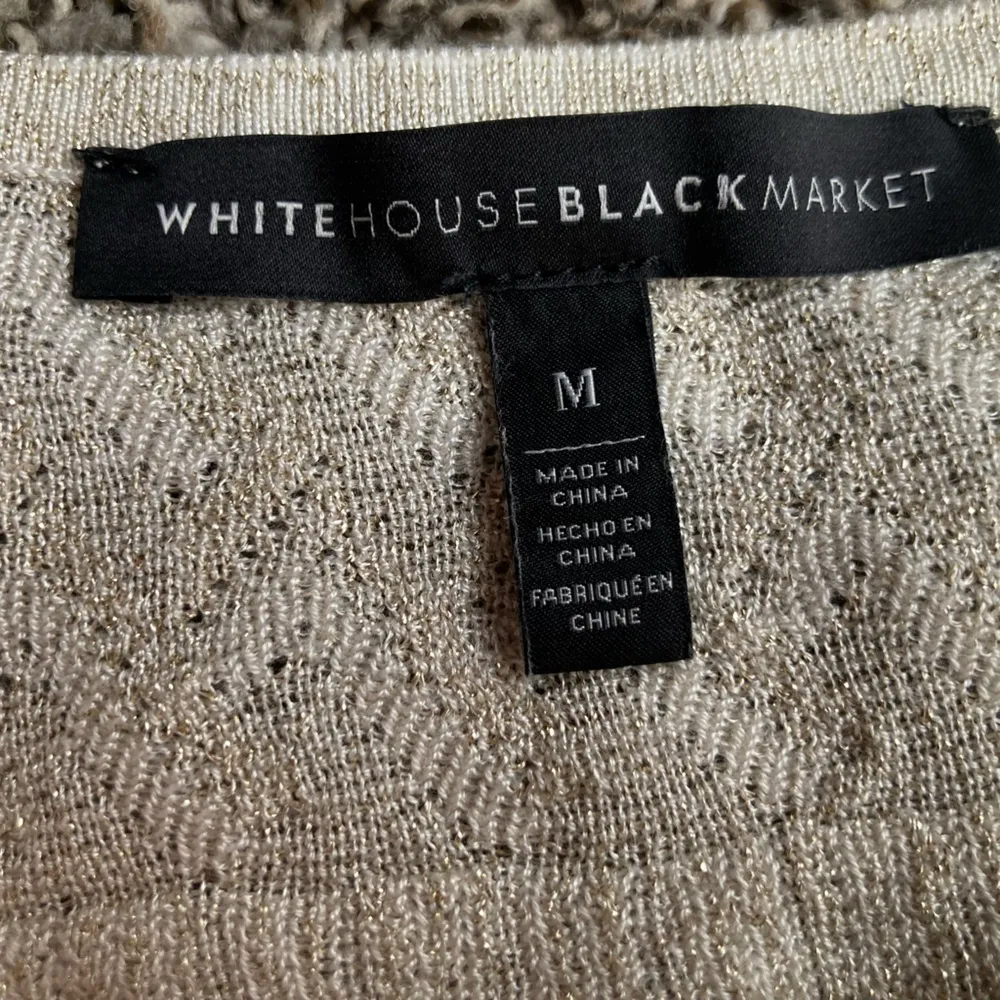 White House Black Market Cream Sweater - Image 7