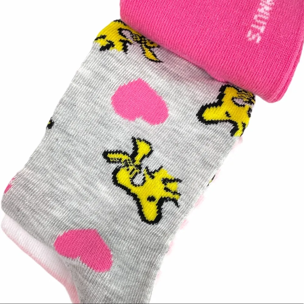 Peanuts Snoopy and Woodstock Valentine’s Socks - Image 3