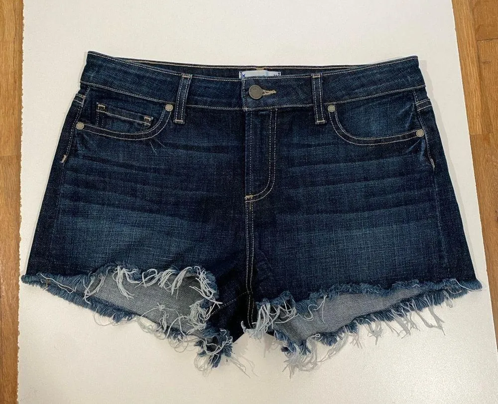 Premium Daryn Shorts in Dark Wash Size 28 - Image 6