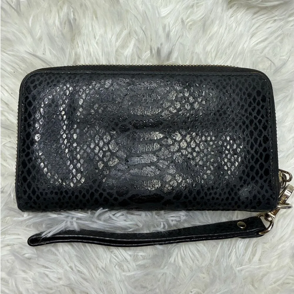 MICHAEL KORS est 1981 Python Embossed Patent Wallet - Image 3