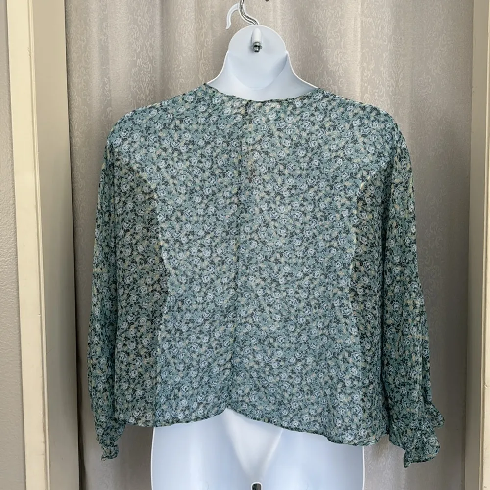 LAUREN CONRAD KIMONO TOP Sz : XL - Image 2