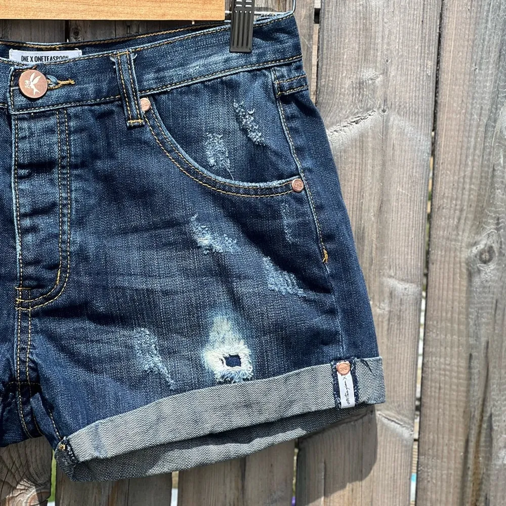 One X Teaspoon Cowboy Chargers Destroyed denim - Image 3