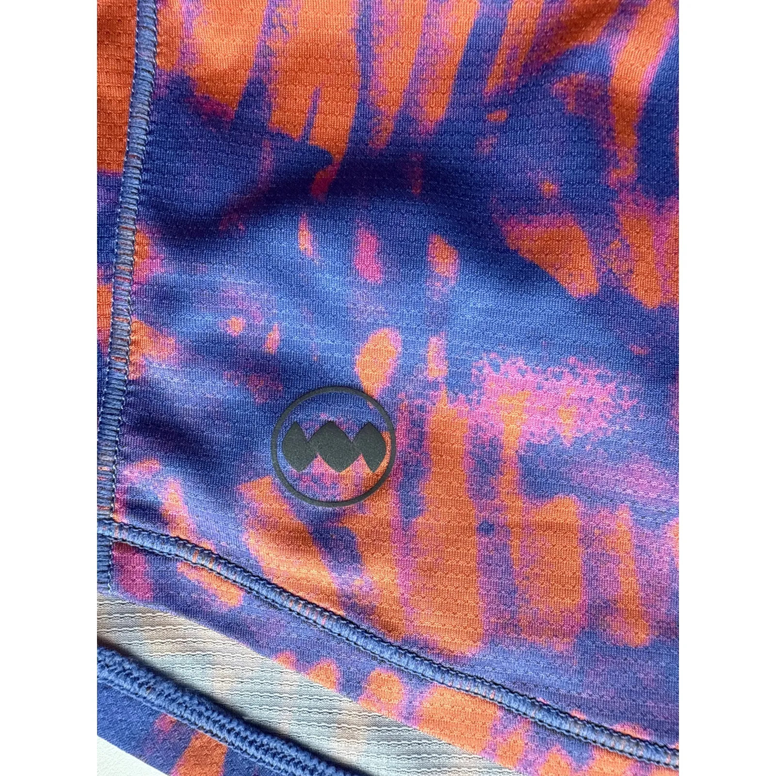 Janji Women's Run All Day Short Sleeve Tee Size Small Orange - Image 4