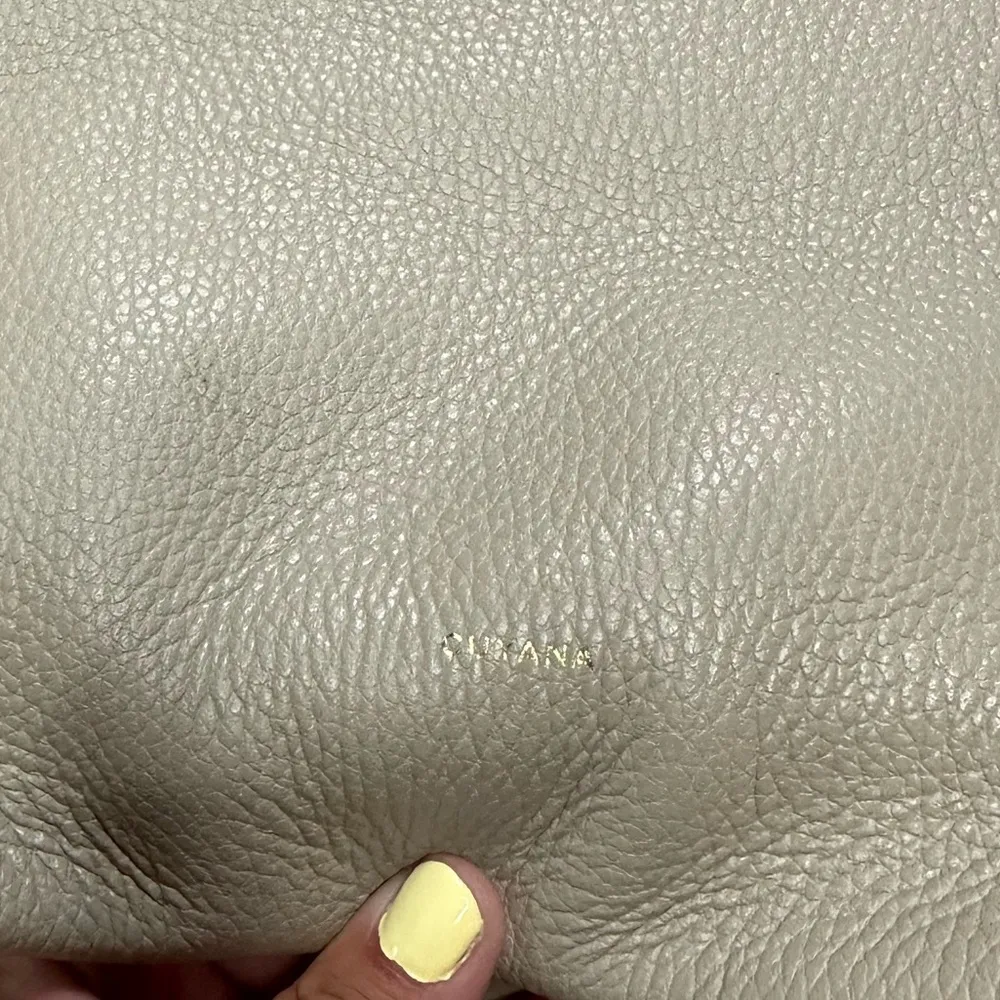 Cuyana Tall Easy Tote Stone Tan - Image 2