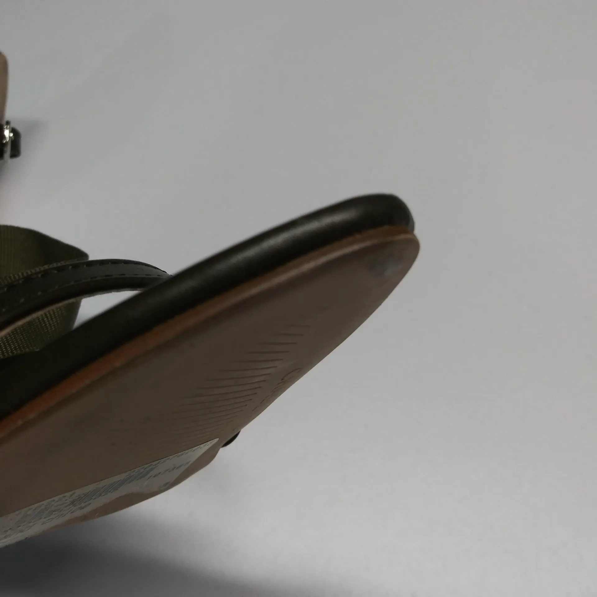 Chase + Chloe Brand Green Thick Adjustable Cross Strap Stiletto Heels Size 7.5 - Image 13