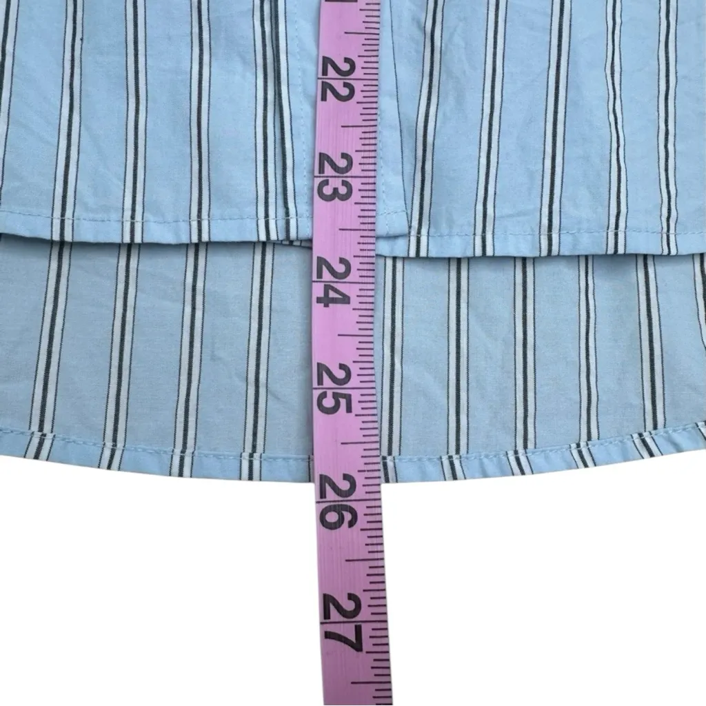 Rails Blue Striped Elsa Shirt Size M - Image 6
