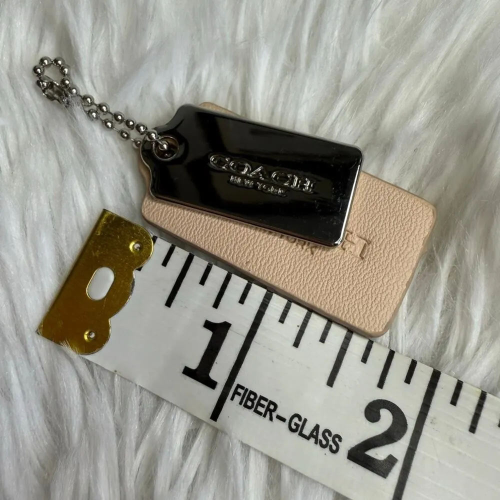 COACH Replacement Hang Tag Key Fob Bag Charm - Image 4