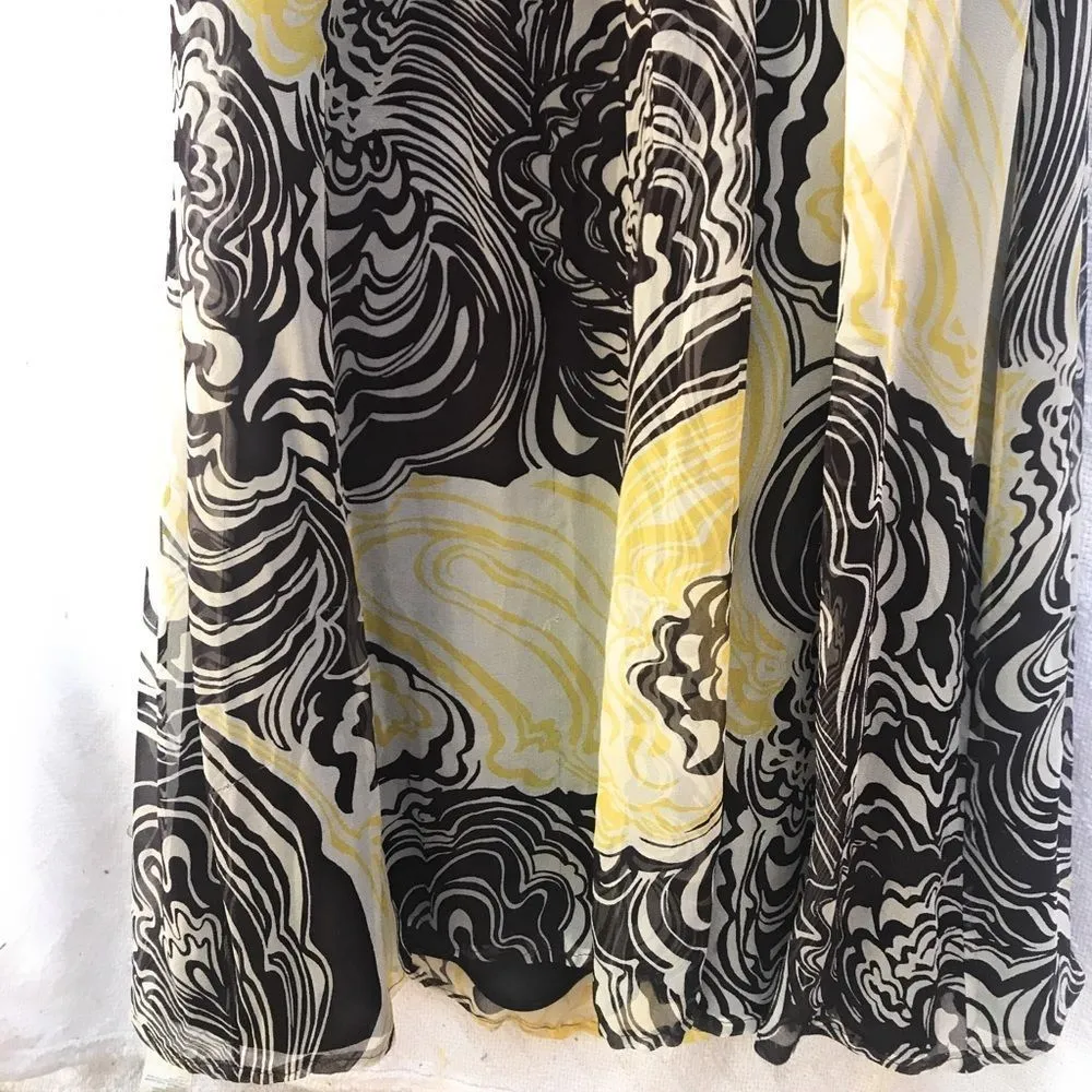 LAUNDRY by Shelli Segal Silk Maxi Dress - Image 3