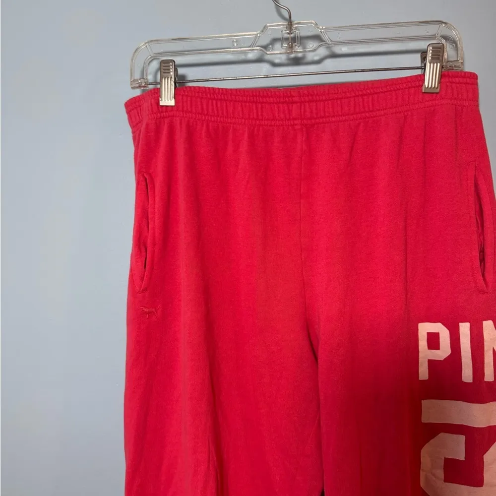 Vintage PINK by victoria’s secret hot pink sweatpants size XS - Image 3