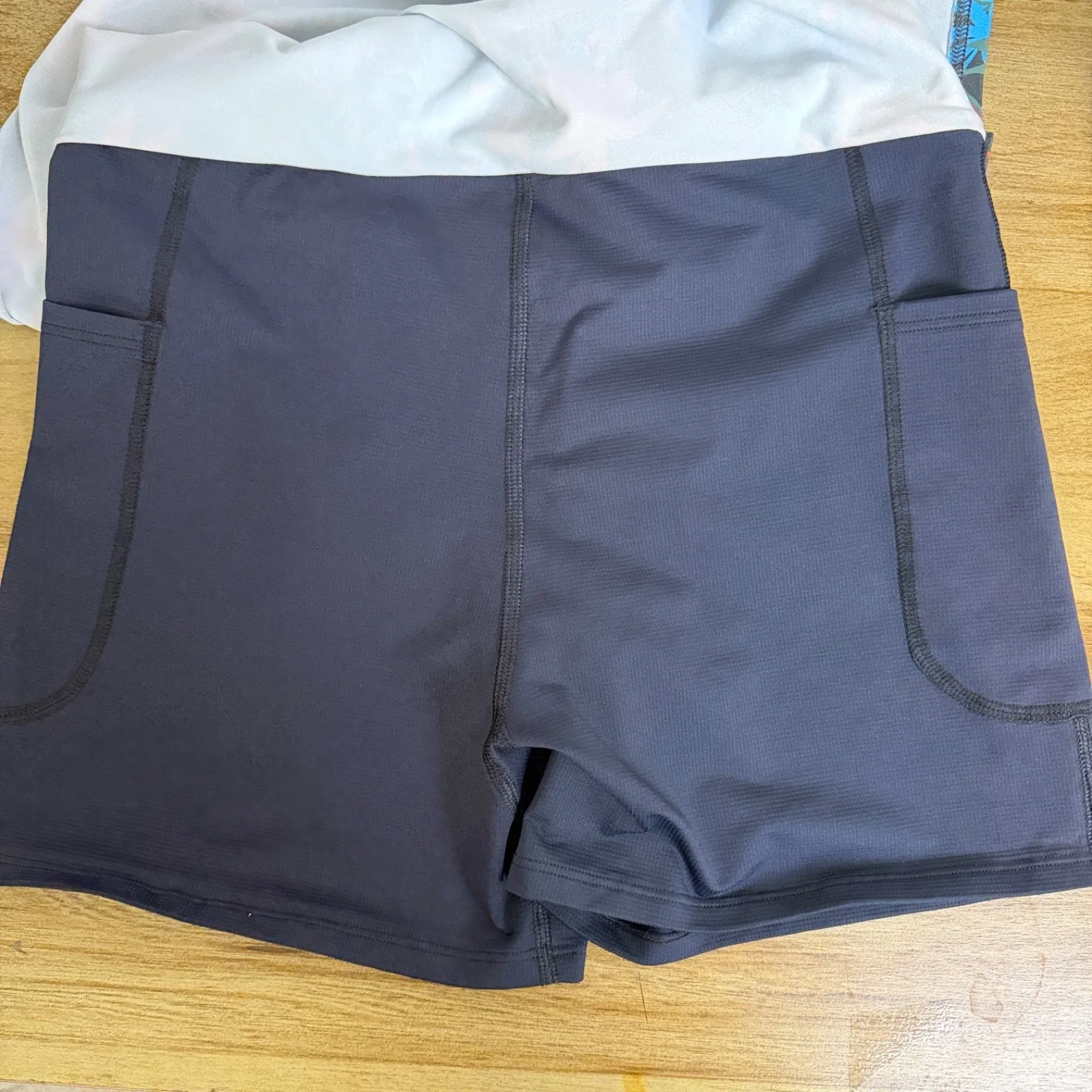 Dona Jo Ultimate Skirt Womens Size 1 Small Black Floral Pickleball Tennis Sports Blue - Image 10