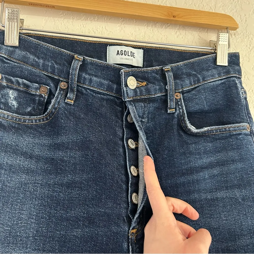 Nico High Rise Slim Straight Jeans - Image 5