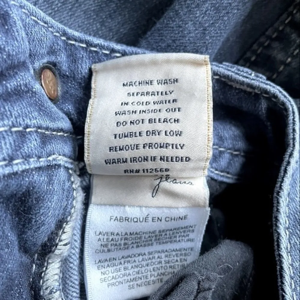 Miss Me Jeans Skinny Embroidered Rhinestone Bling Medium Wash Size 27 JP6211S - Image 13