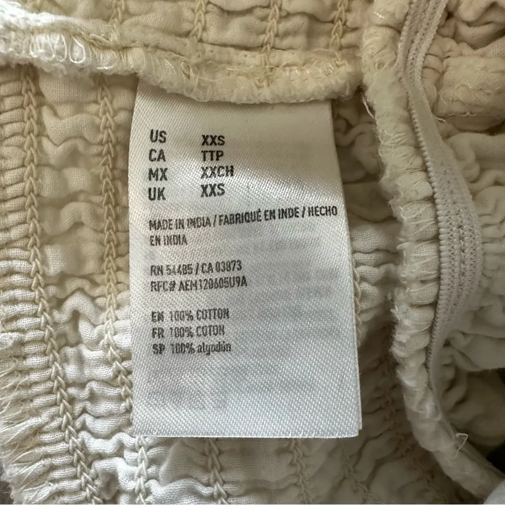 American Eagle Eyelet Off-Shoulder Crop Top – Size XXS - Image 6