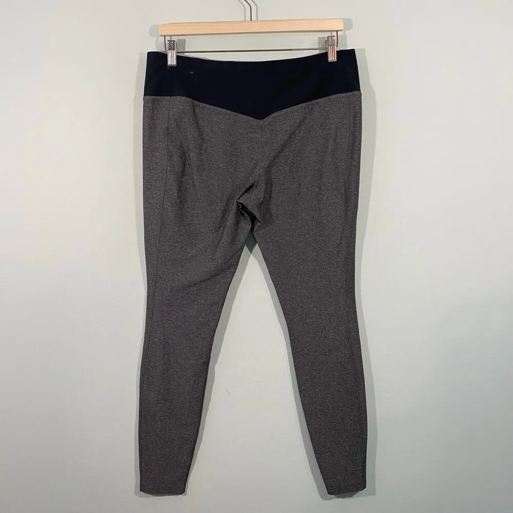 Nike Women Grey Black Legend 2.0 Tight Fit Training Legging Size XL #548510-071 - Image 5